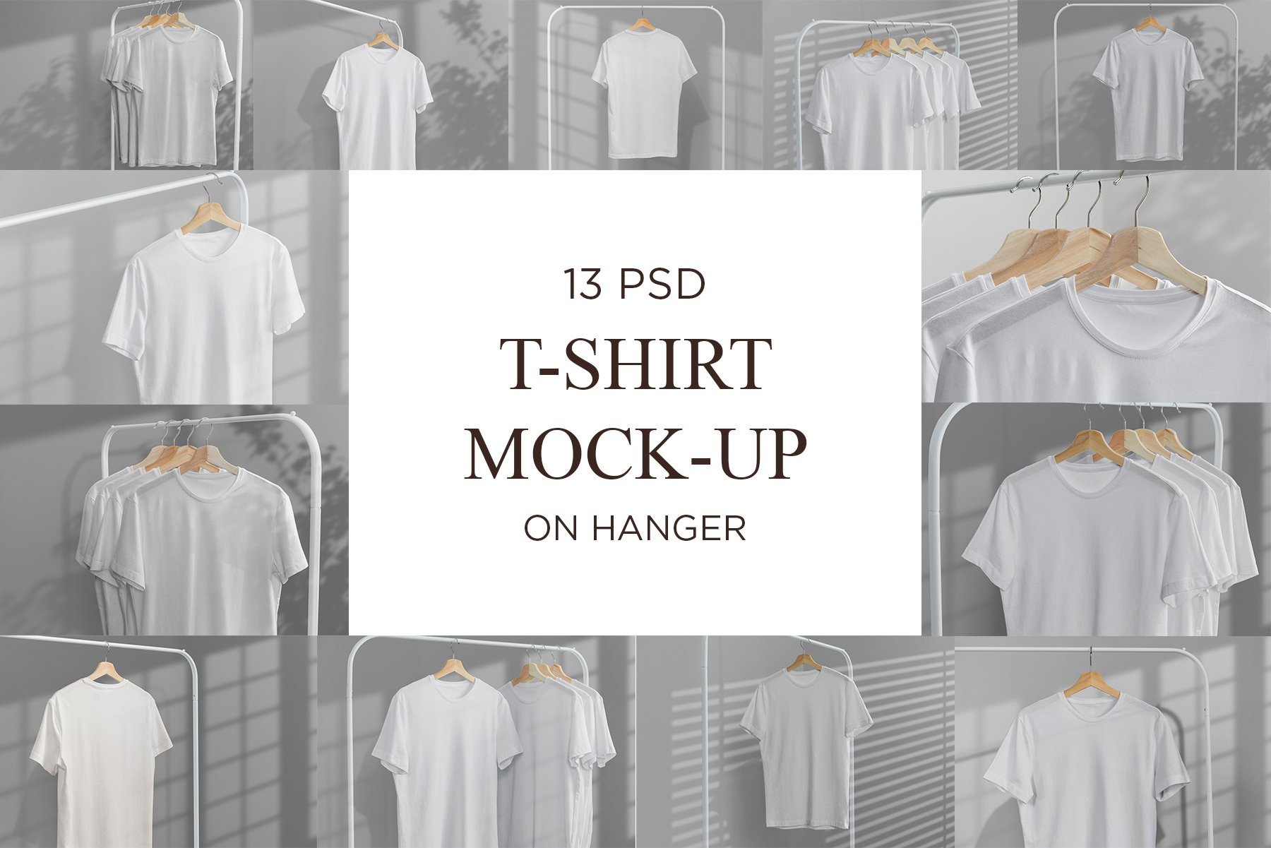 T-Shirt Mock-Up on Hanger