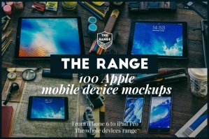 The Range - 100 Apple Devices Mockups