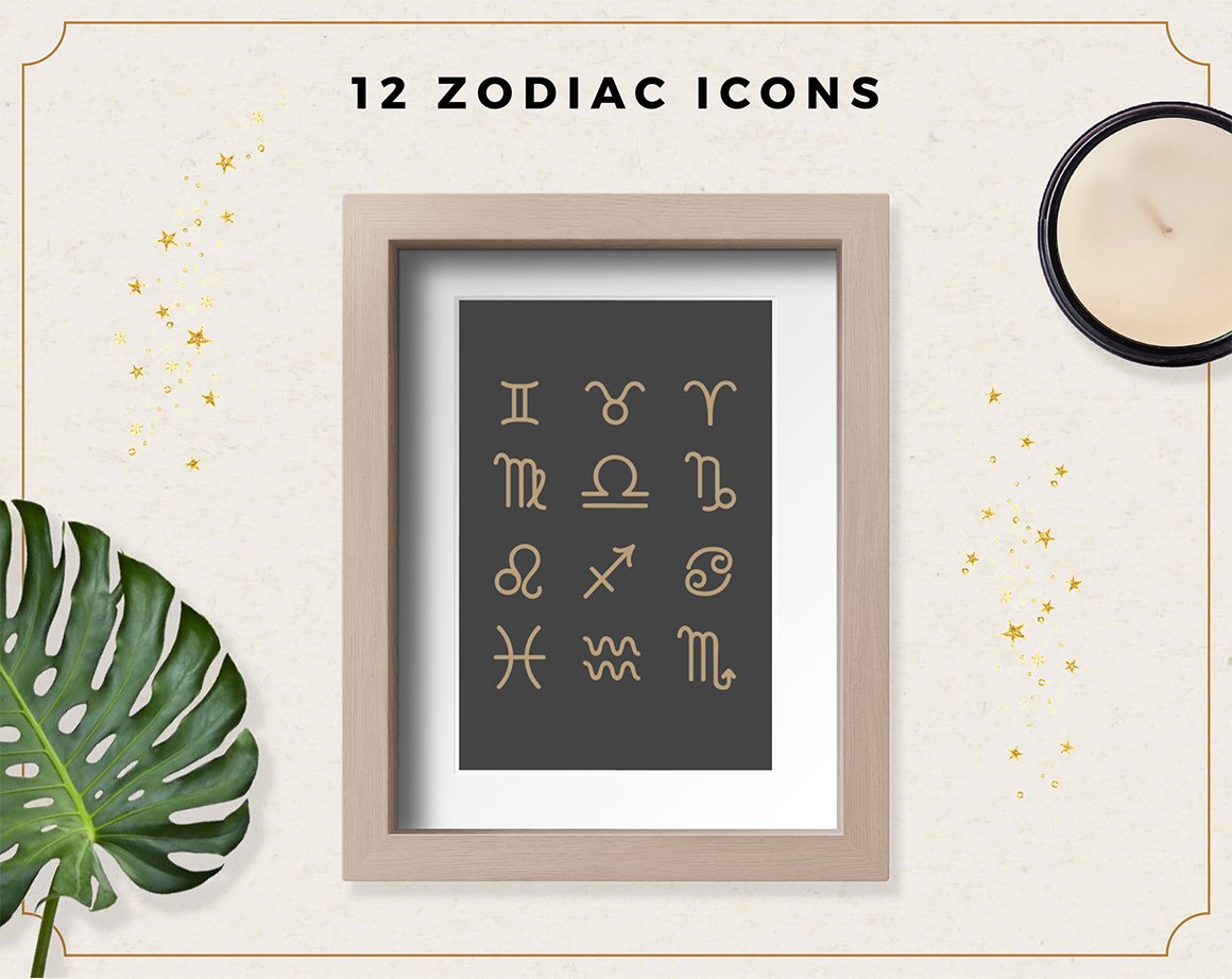 Zodiac Astrology Graphics Bundle