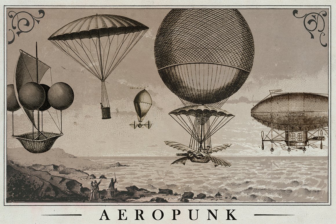 Aeropunk Illustrations