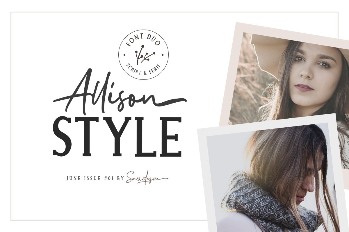 Allison Style - Font Duo