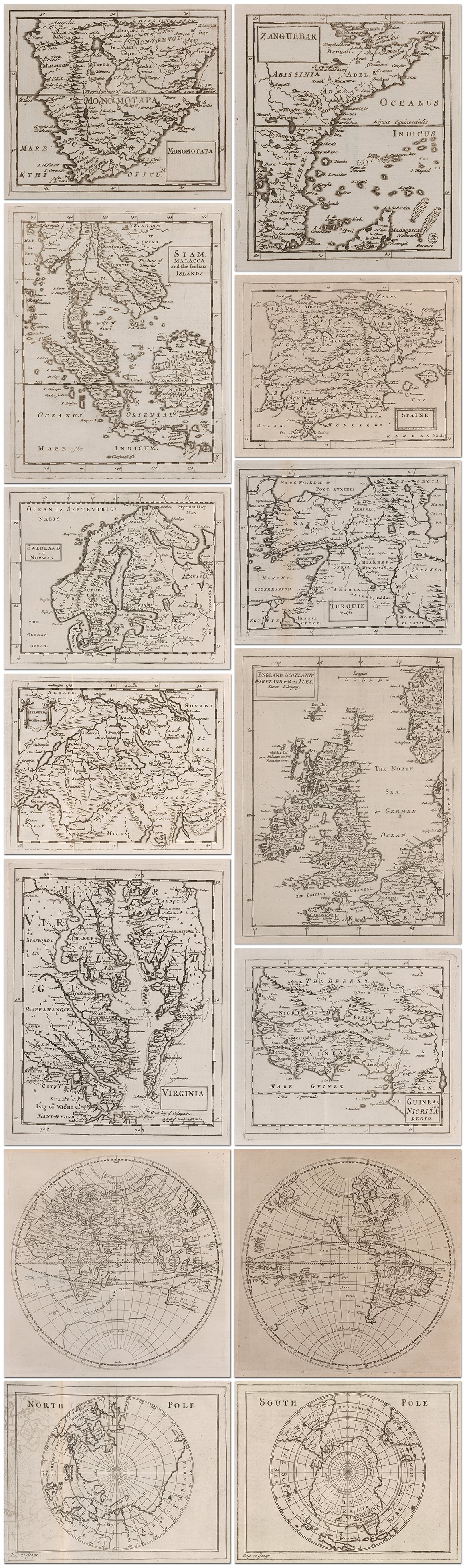 Antique World Maps