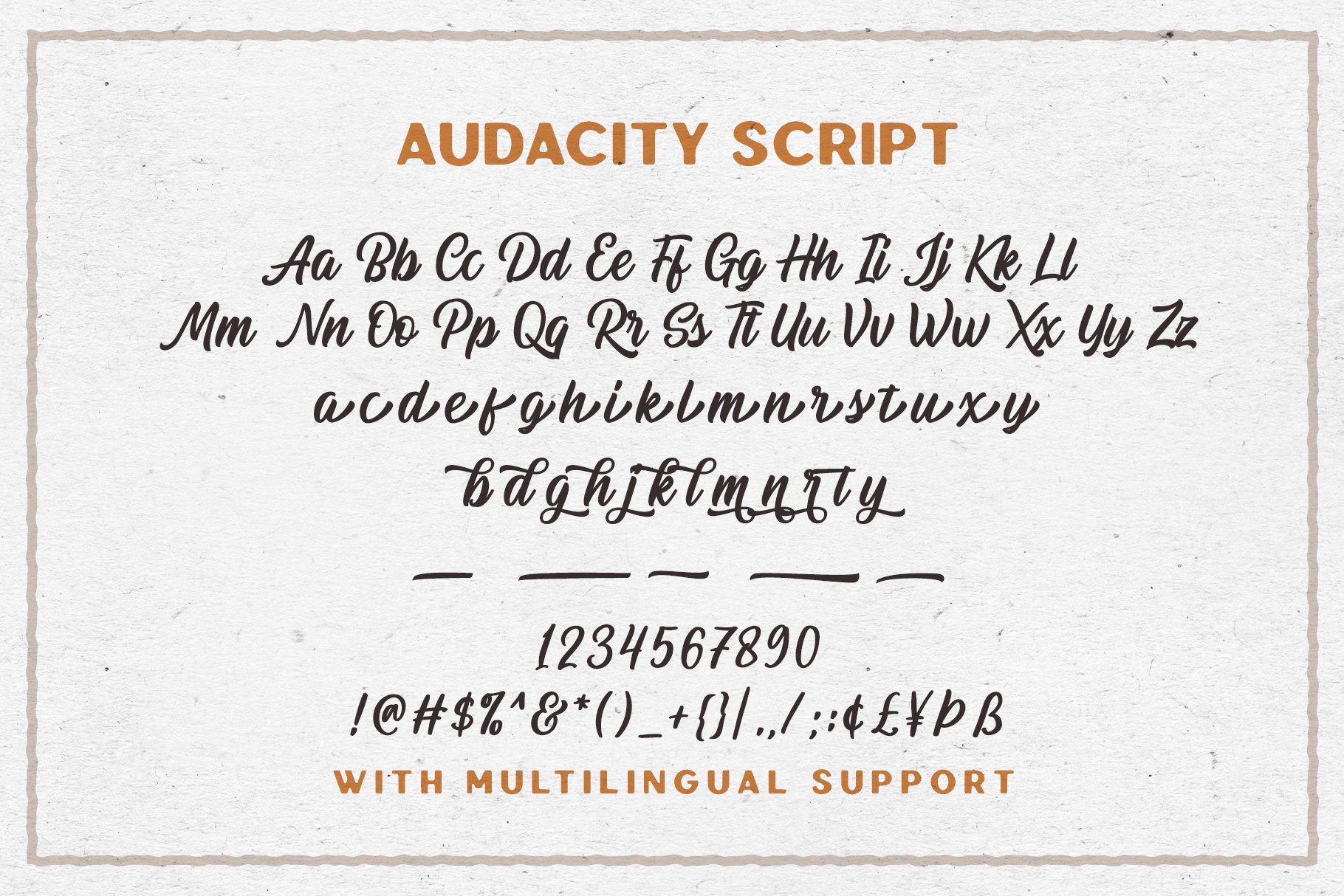 Audacity - Font Duo