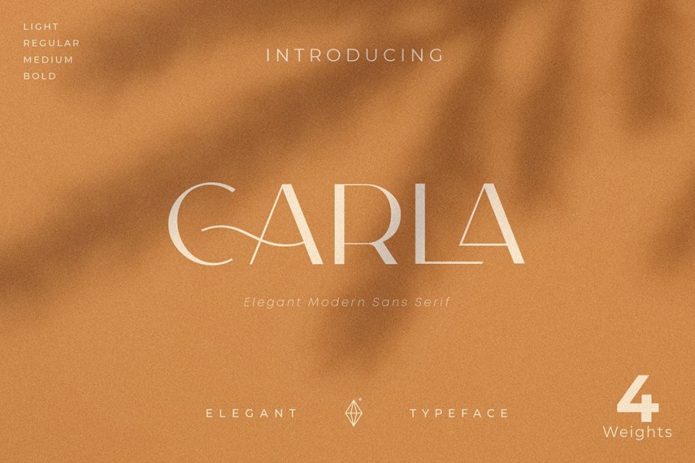 Carla Sans – Elegant Font Typeface