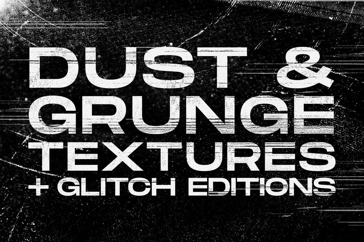 Dust and Grunge Glitch Textures