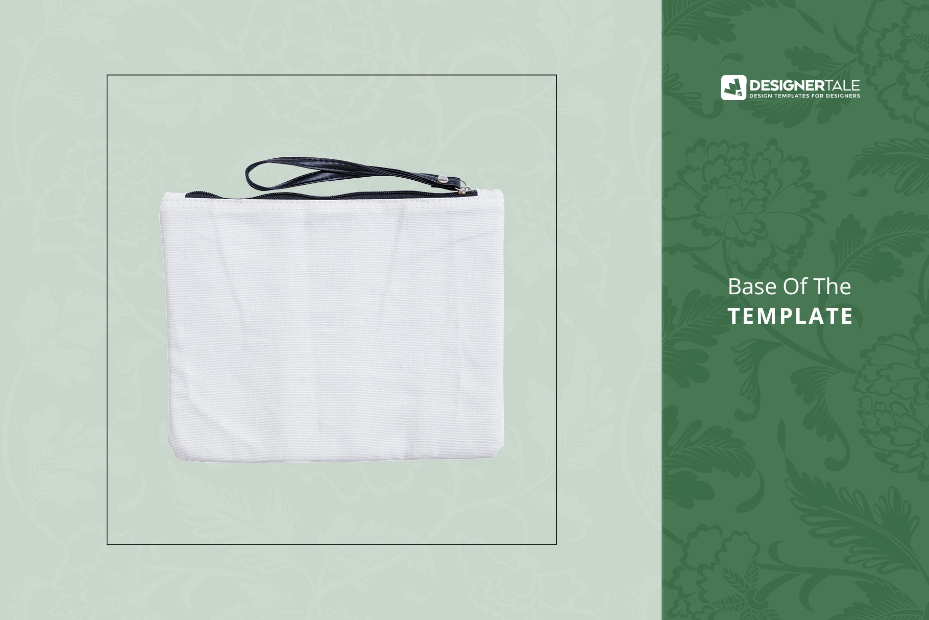 Fabric Wristlet Bag Mockup