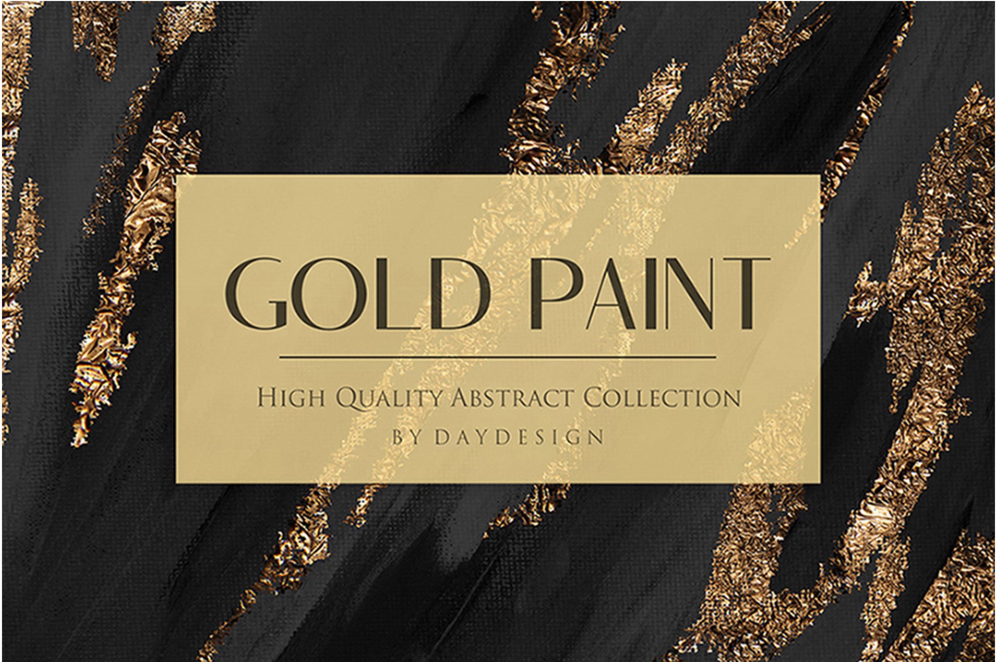 Gold Foil Paint Backgrounds 3