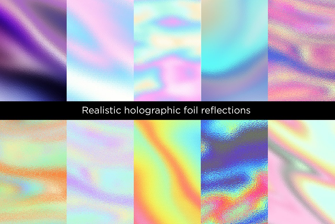 HoloFoil Holographic Foil Textures