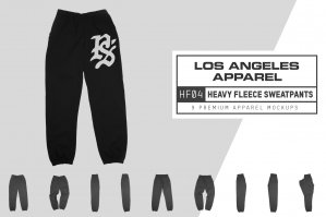 Los Angeles Apparel HF04 Heavy Fleece Pants