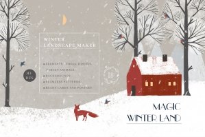 Magic Winter Land - Landscape Maker