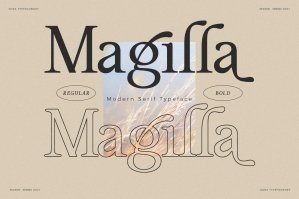 Magilla - Modern Elegant Serif