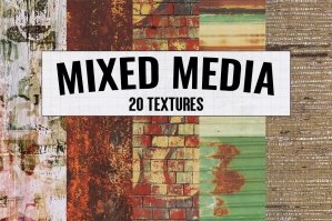 Mixed Media 20 Textures