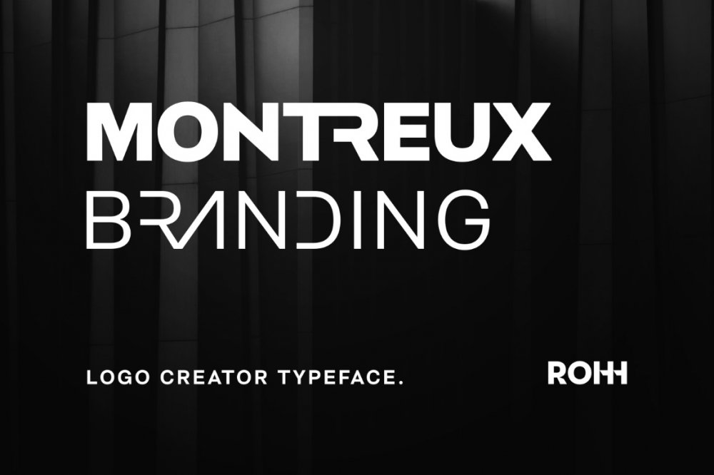 Montreux Branding Logo Creator Typeface