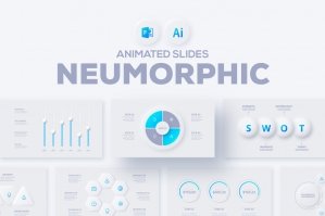 Neumorphic Powerpoint Presentation