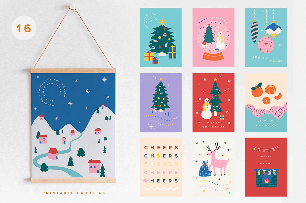 Noel Christmas Greeting Cards