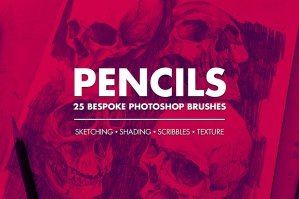 Pencil Brush Set for Photoshop