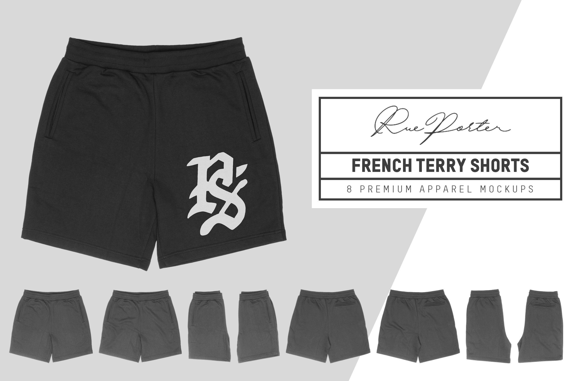 Rue Porter French Terry Shorts 1