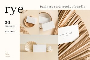 Rye - Business Card Mockup Bundle