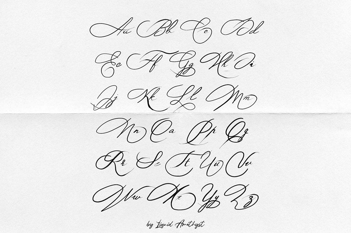 Texture Calligraphy Set for Procreate