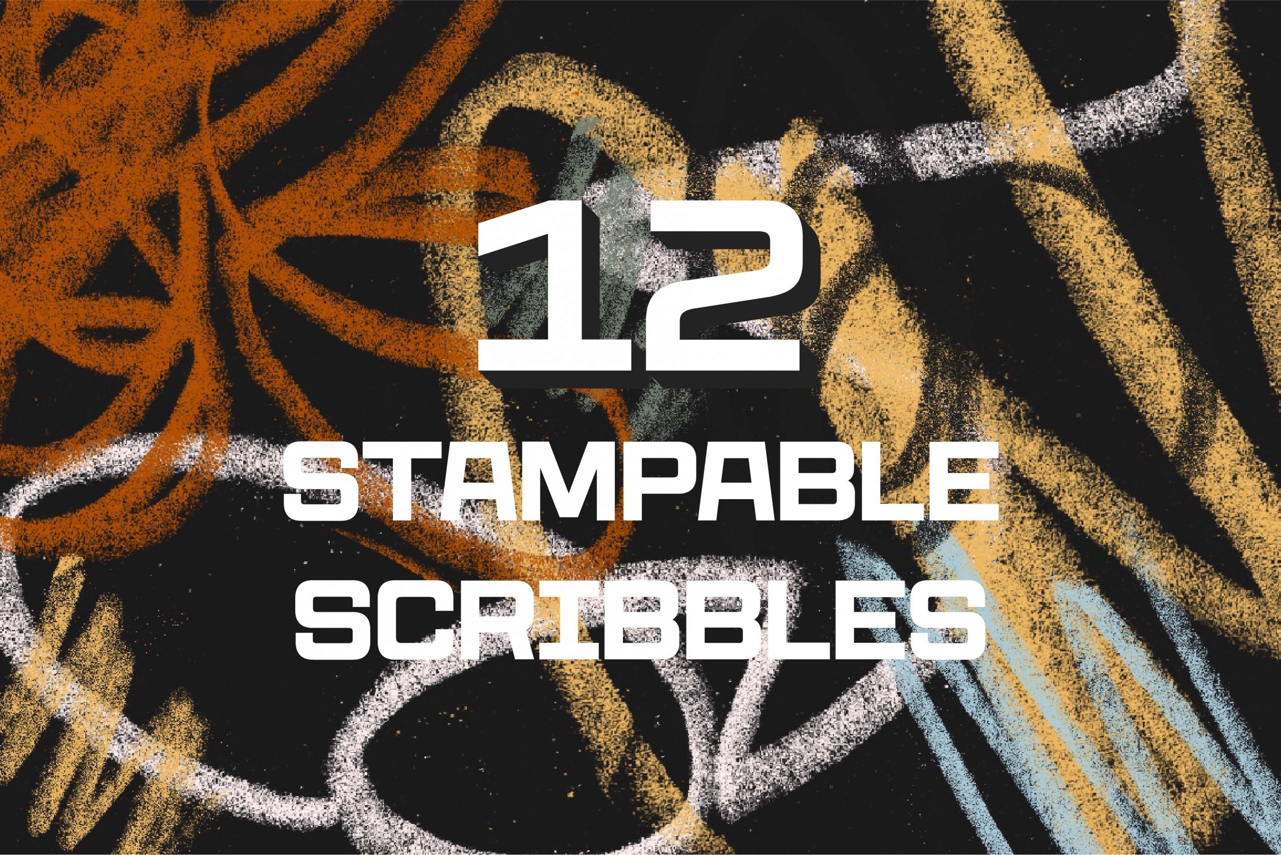 116 Stampable Procreate Texture Brushes