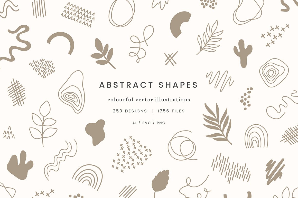 Abstract Shapes Vector Illustrations