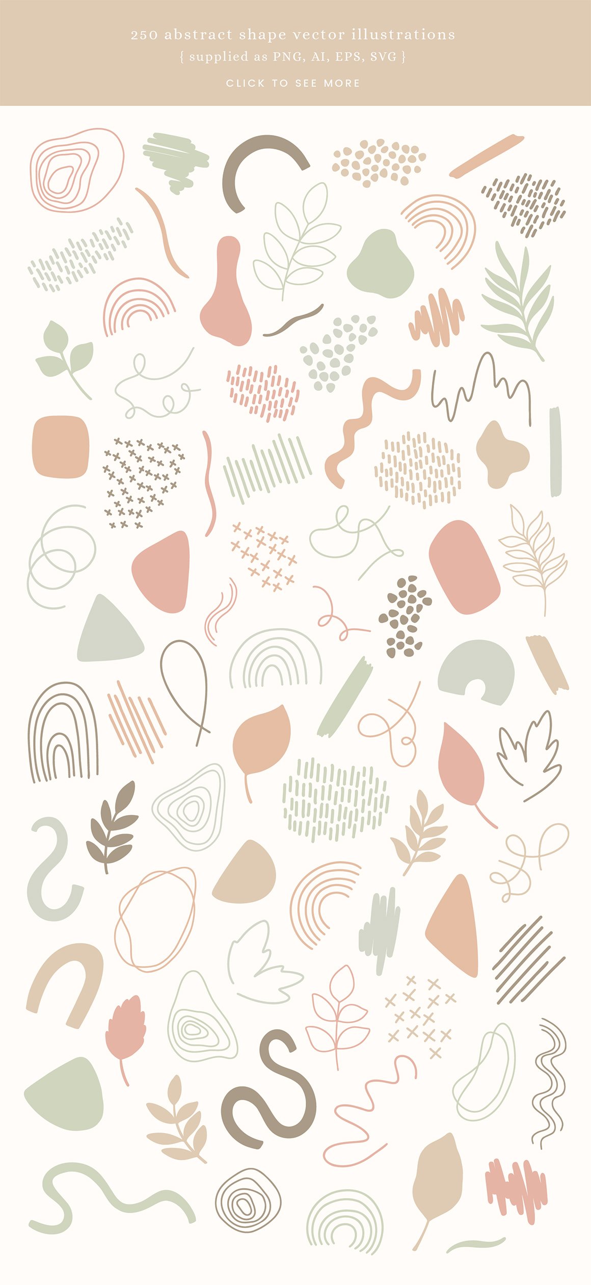Abstract Shapes Vector Illustrations