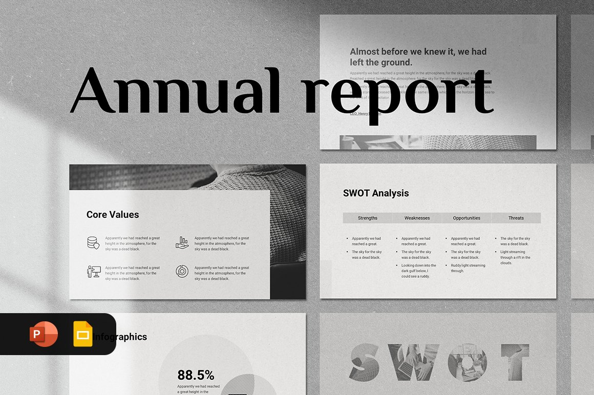 Annual Report - Smooth Animated Template