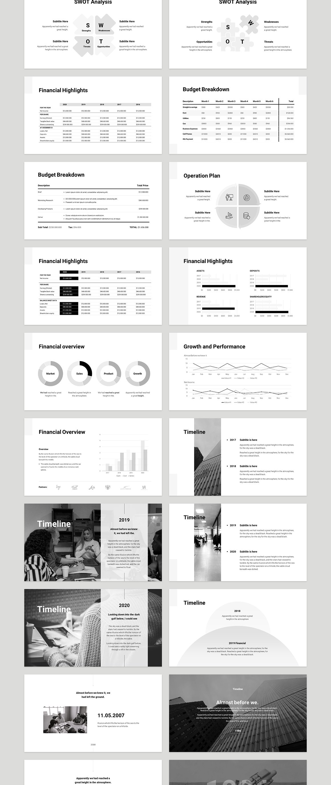 Annual Report - Smooth Animated Template