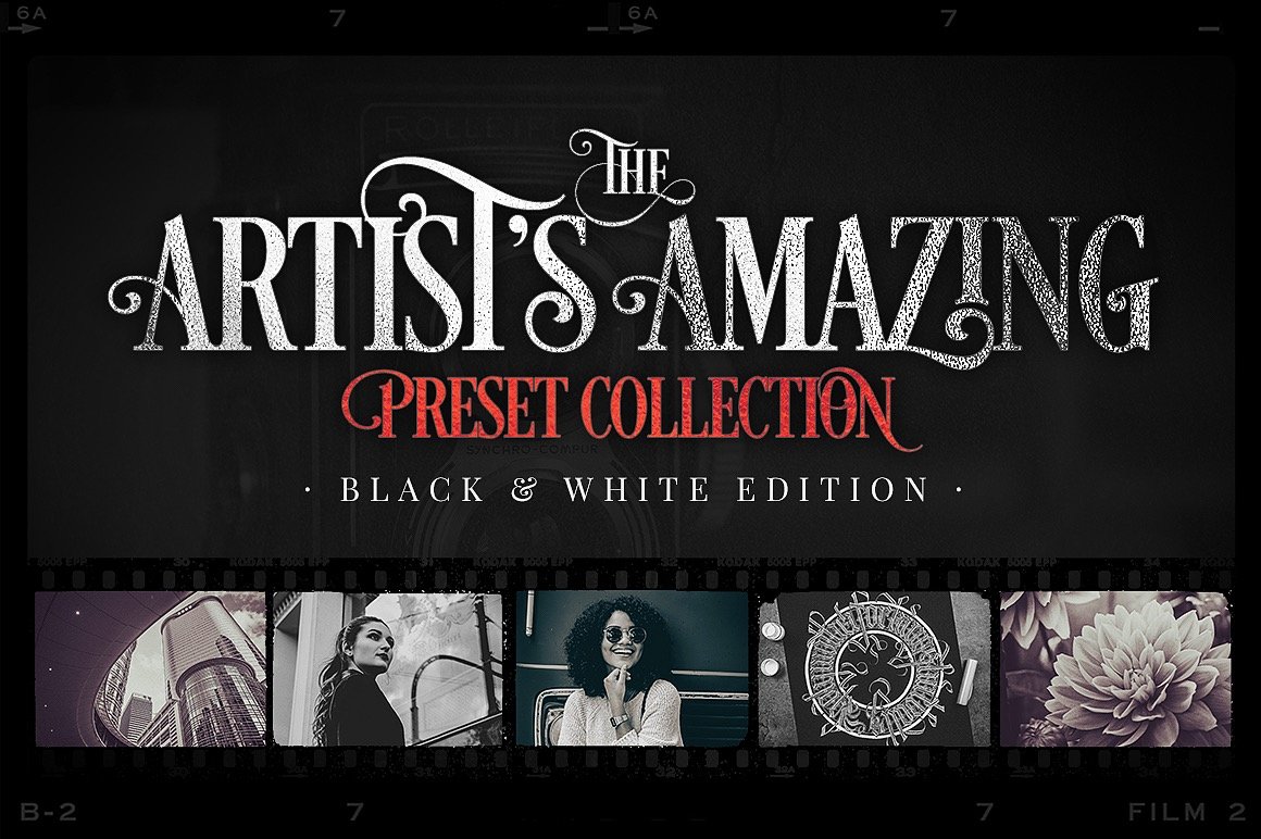 Artist's Amazing Preset Collection B&W Edition