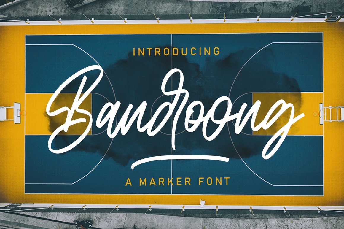 Bandoong - Modern Script Font
