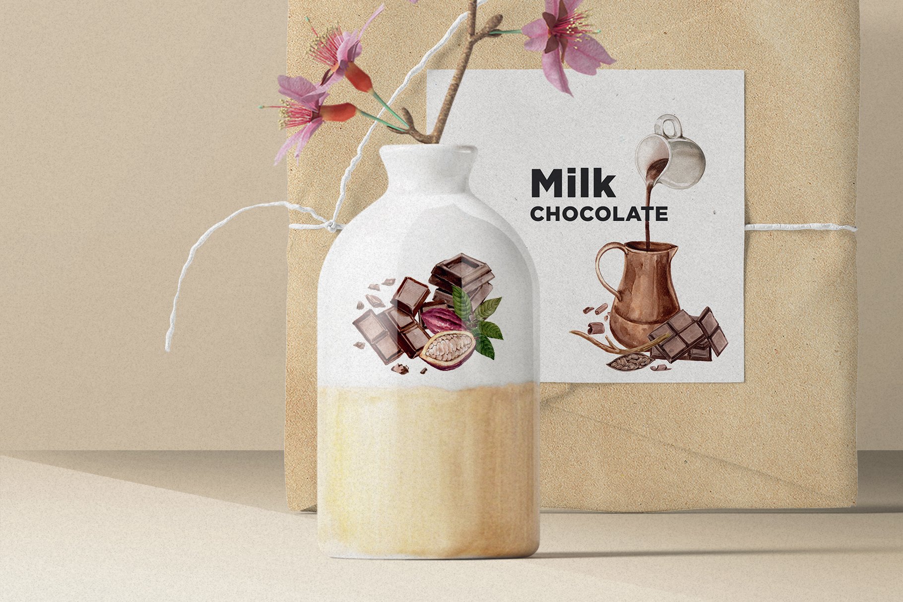 Craft Chocolate Watercolor