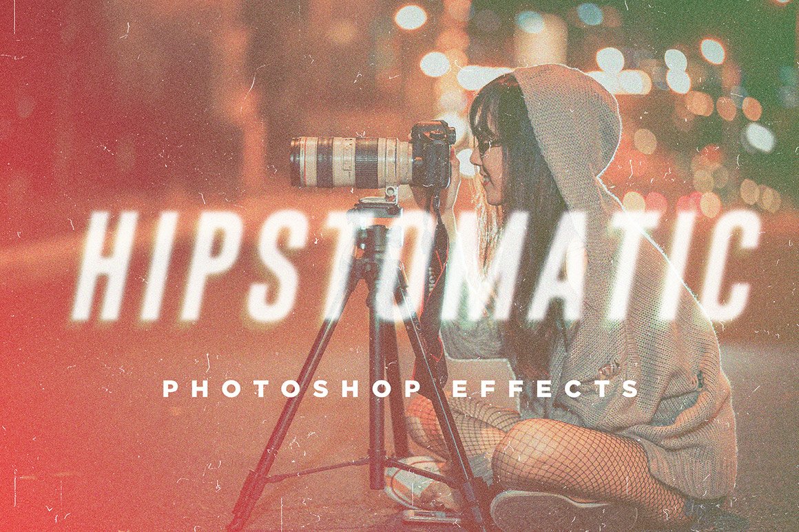 Hipstomatic Photoshop Effects