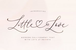 Little Love - Modern Calligraphy Font