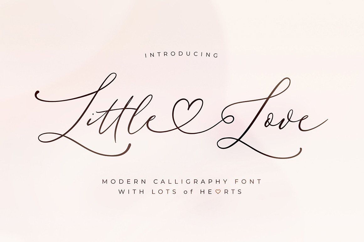 Little Love - Modern Calligraphy Font