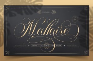 Mallaire Exclusive Calligraphy Font