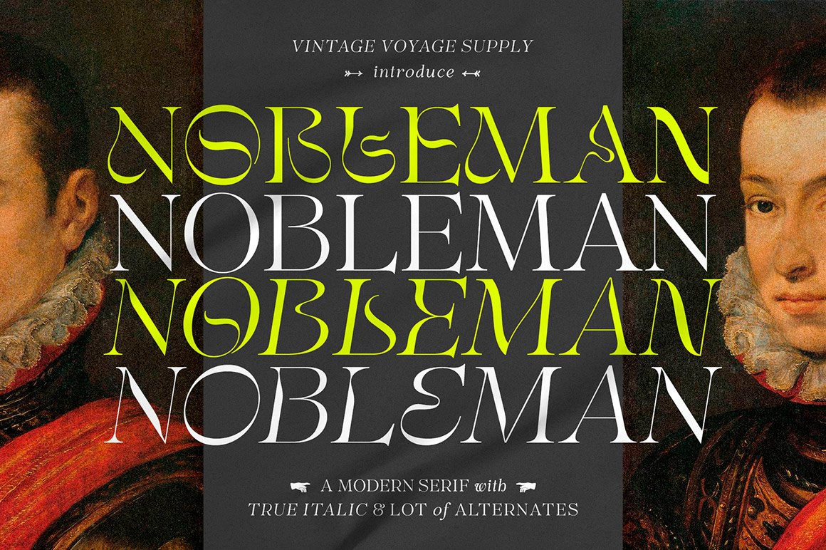 Nobleman - Stylish Serif Family