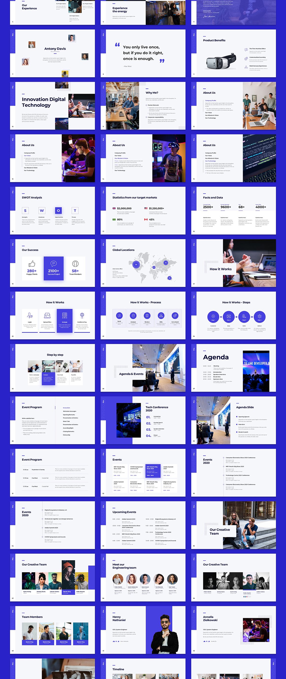 Pro Presentation - Smooth Animated Template