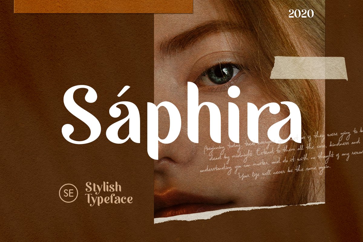 Saphira - Stylish Typeface