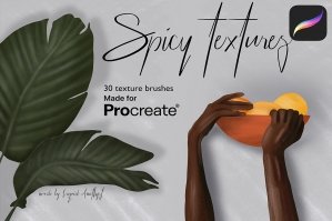 Spicy Textures Set for Procreate