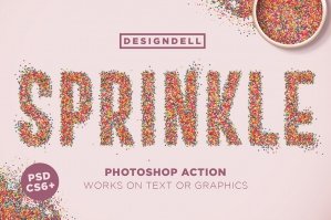 Sprinkle Photoshop Action