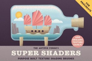 Super Shaders - Procreate Brushes