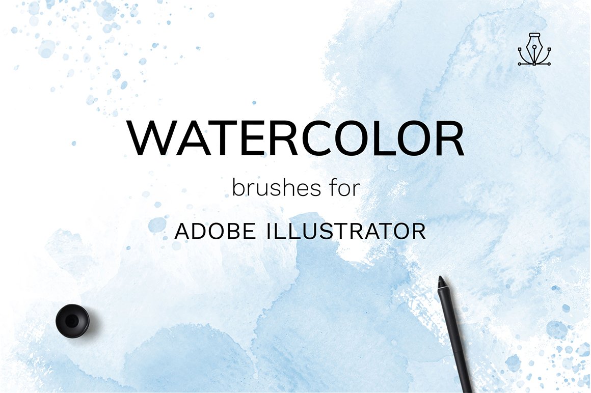 Vector Watercolor Brushes