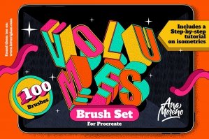 Volumes Brush Set for Procreate