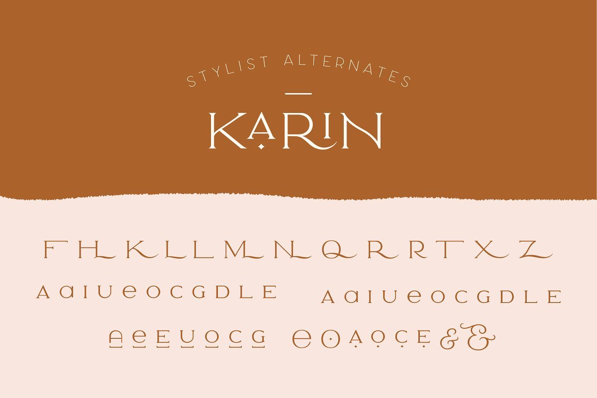 Elegant Karin - Stylish Typeface