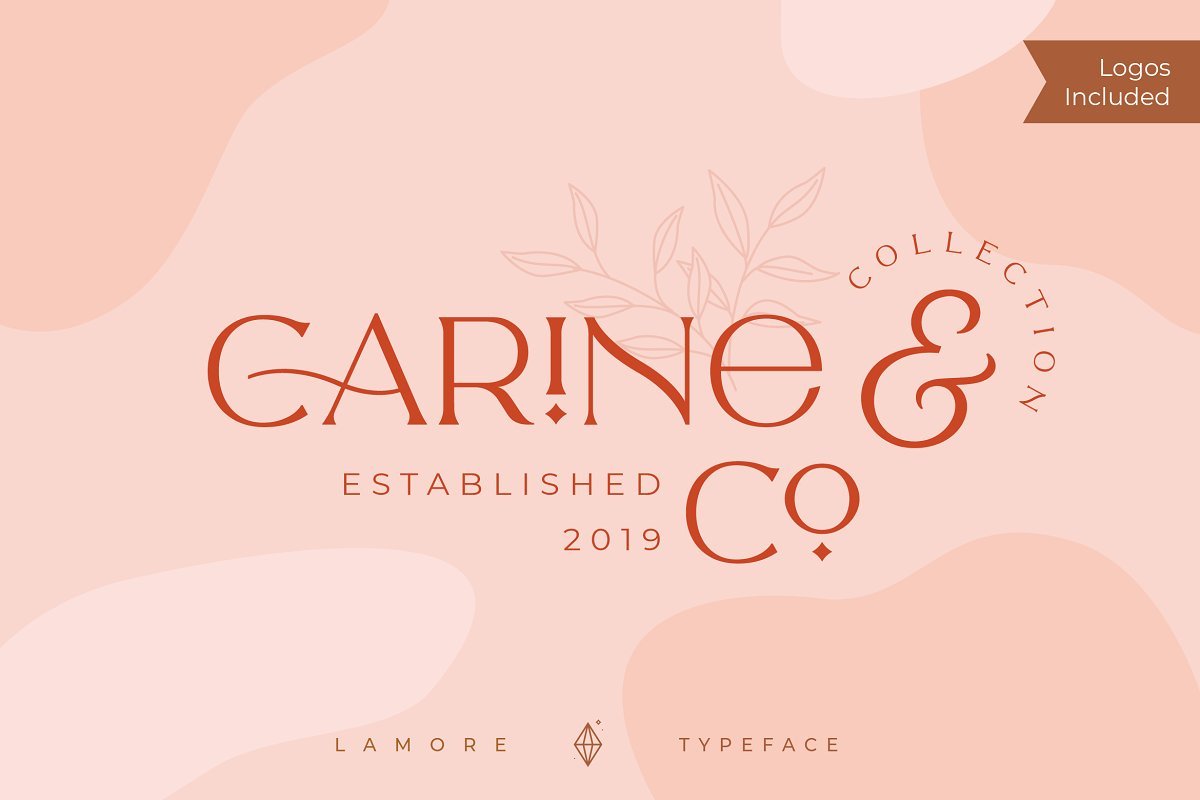 The Paris Lamore Duo Typeface + Logo