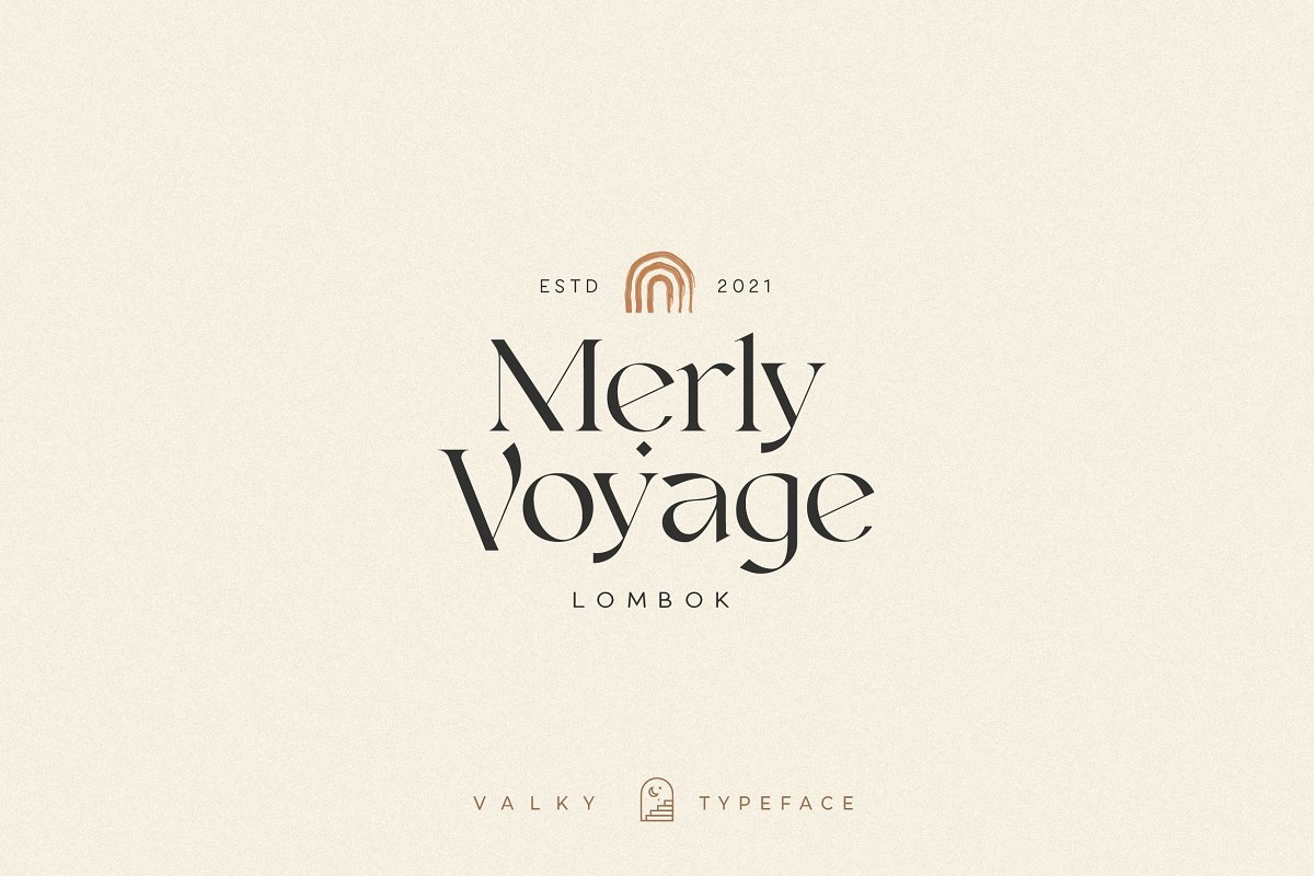 Valky Classic Modern Typeface