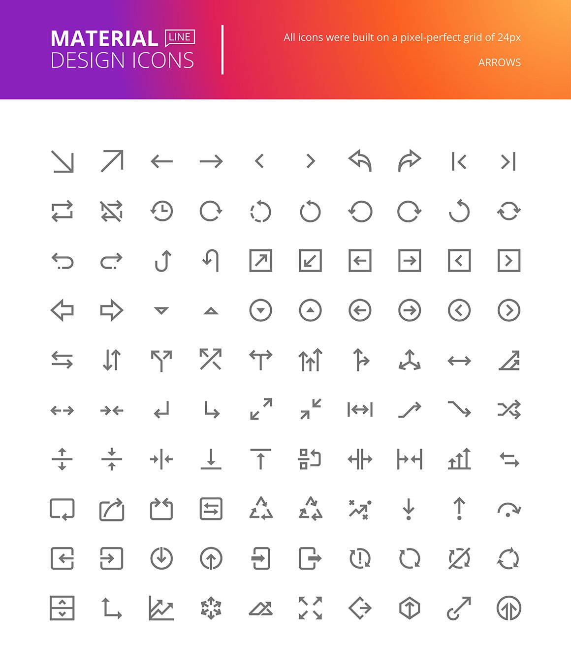 800 Material Design Icons