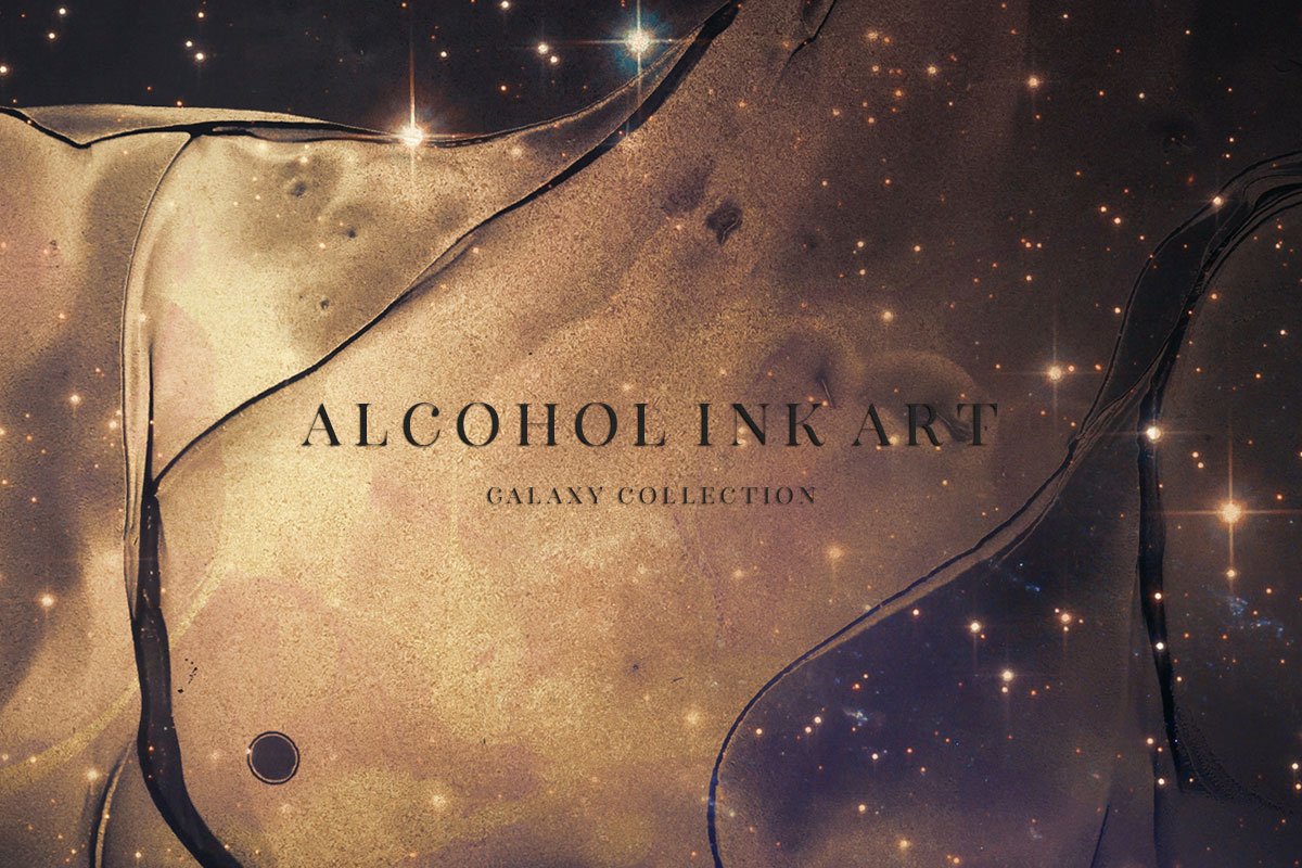 Alcohol Ink Art & Galaxy Collection