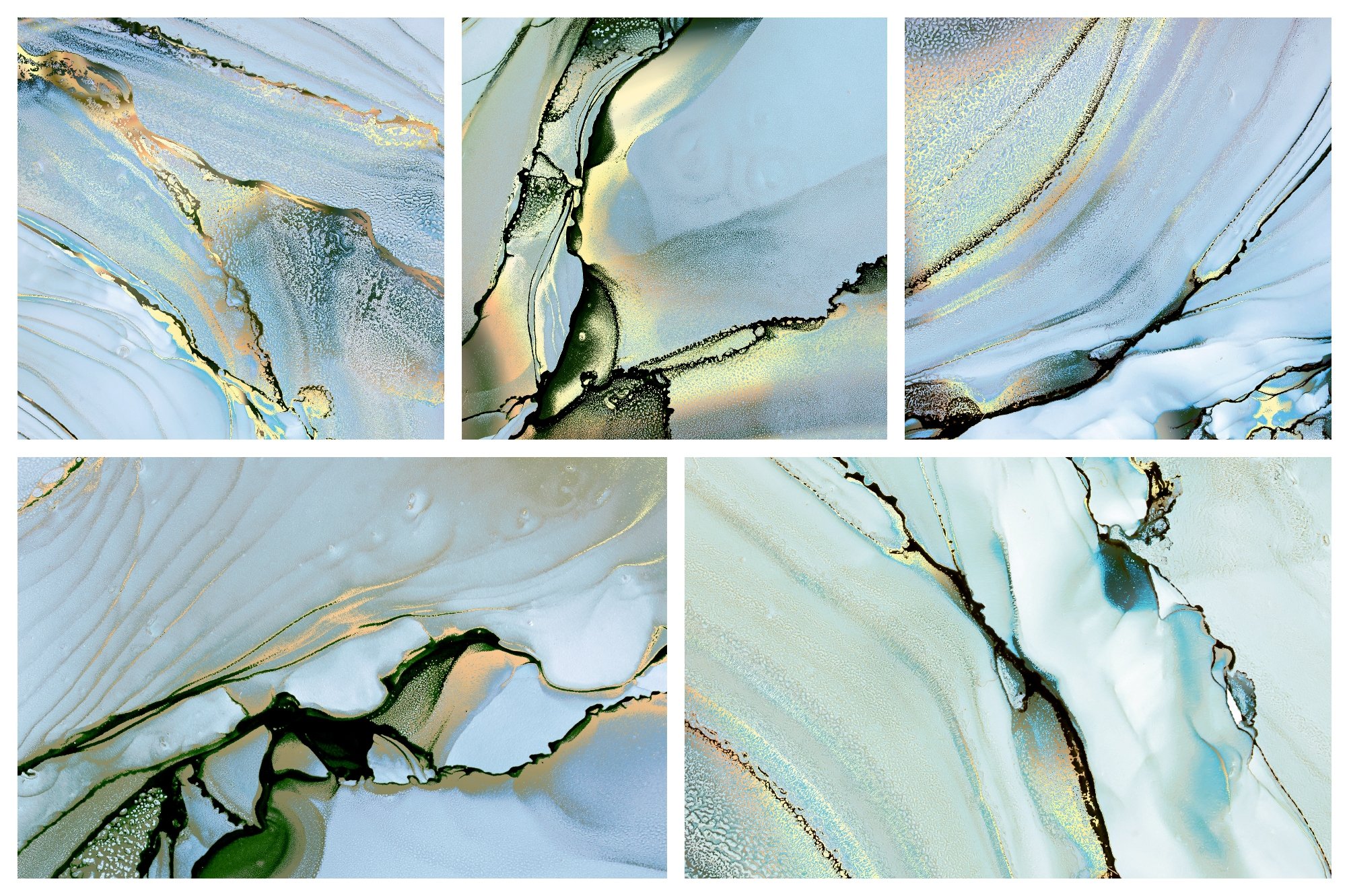Alcohol Ink Texture 14