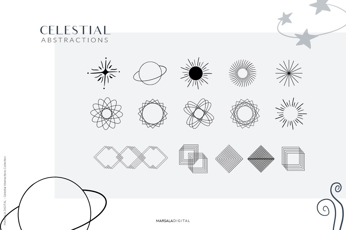 Celestial Abstractions Collection